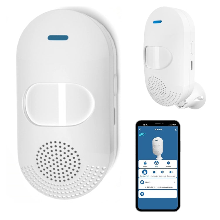 TUYA APP Control Wireless PIR Motion Sensor Alarm WiFi Motion Detector, Tuya WiFi TUYA APP Control Wireless PIR Motion Sensor Alarm WiFi Motion Detector, Tuya WiFi